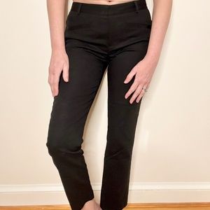 Club Monaco Black Cropped Ankle Pant